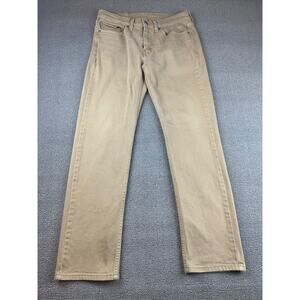 Levi's‎ Men's 31x32 514 Straight Fit Beige Chino Khaki Jeans